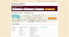 Desktop Screenshot of columbiasouthcarolinahotels.com